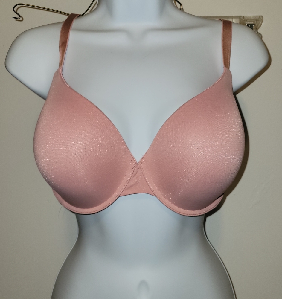 Elegant Pink Underwire Bra